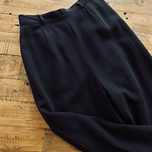 100% Worsted Wool Vintage Trousers Size 6 - Picture 5 of 6